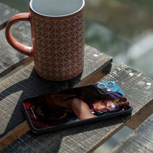 DC Comics Wonder Woman Battle Ready Poster iPhone 11 Skin